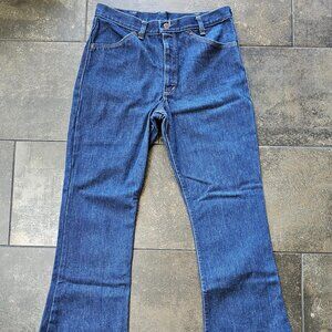 Vintage Genuine Sears Roebuck Denim Jeans Men’s 34x30 Flared Flare Jeans…